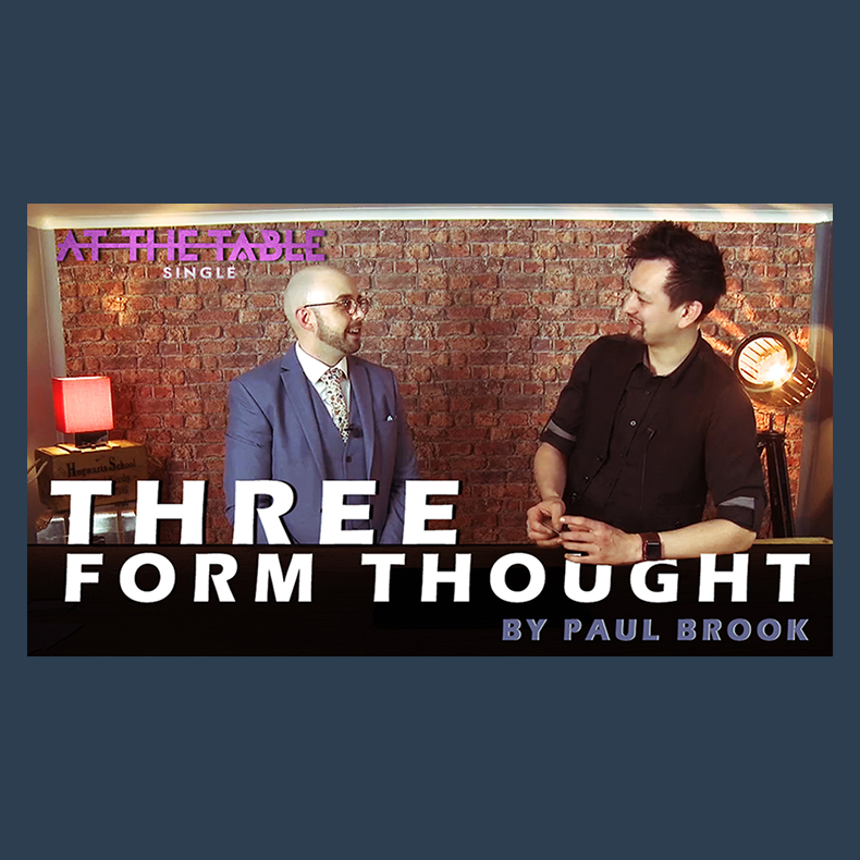 Three Form Thought by Paul Brook ATT Single video DOWNLOAD