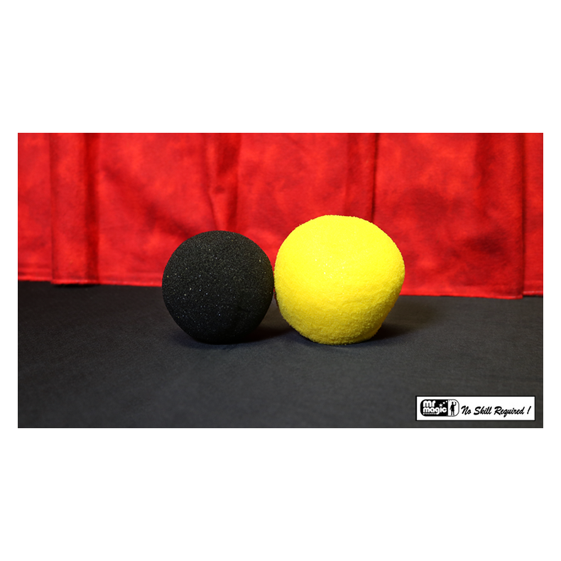 Ball To Dice (Yellow/Black) by Mr. Magic