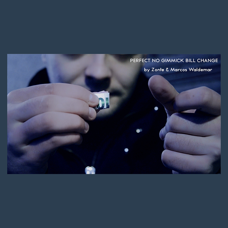 Perfect No Gimmick Bill Change by Zonte &amp; Marcos Waldemar video DOWNLOAD
