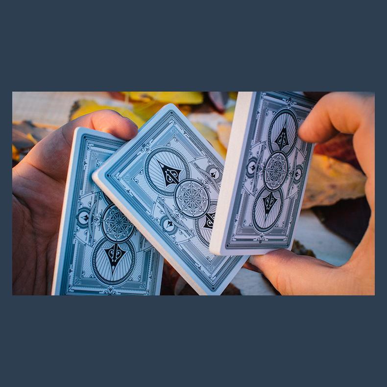 Superior Silver Arrow Playing Cards by Expert Playing Card Co