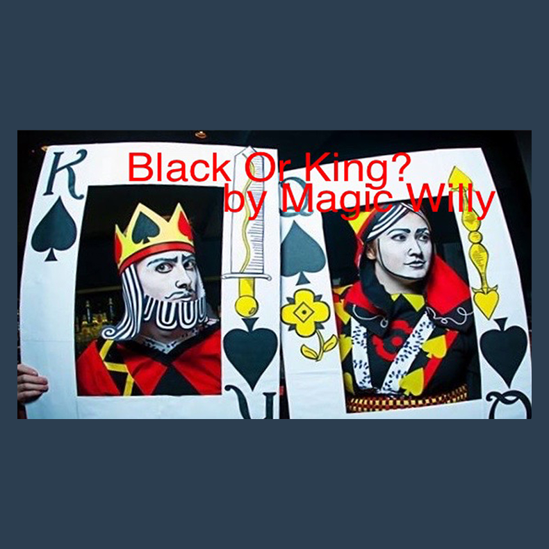BLACK OR KING? by Magic Willy (Luigi Boscia) video DOWNLOAD