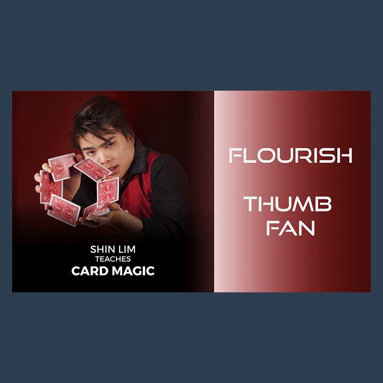 Thumb Fan Flourish by Shin Lim (Single Trick) video DOWNLOAD