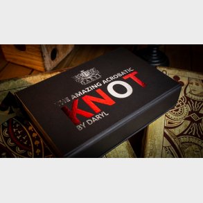 Amazing Acrobatic Knot with extra knot Red and White by Daryl