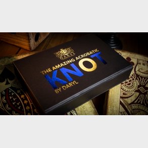 Amazing Acrobatic Knot with extra knot Blue and Yellow by Daryl