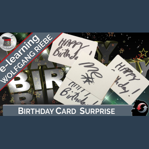 Birthday Card Surprise by Wolfgang Riebe video DOWNLOAD