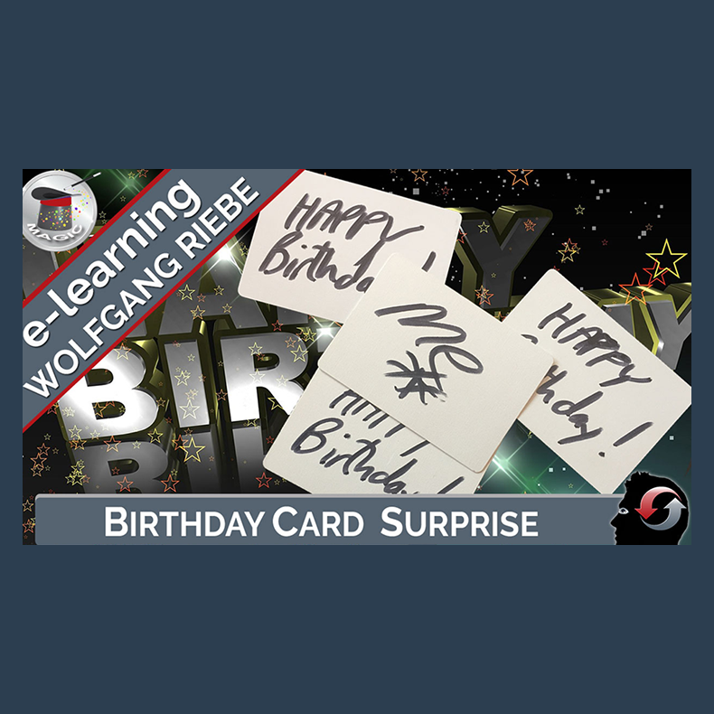 Birthday Card Surprise by Wolfgang Riebe video DOWNLOAD
