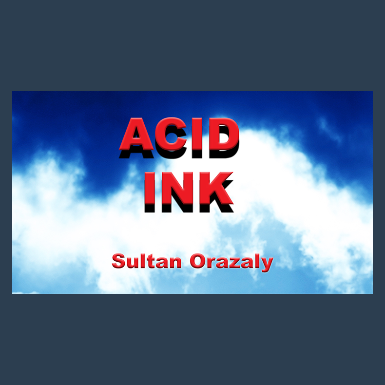 Acid Ink by Sultan Orazaly video DOWNLOAD