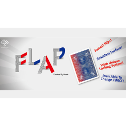 Modern Flap Card to Box (Red) by UZ Hsieh