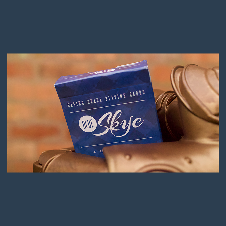 Blue Skye Playing Cards by UK Magic Studios and Victoria Skye