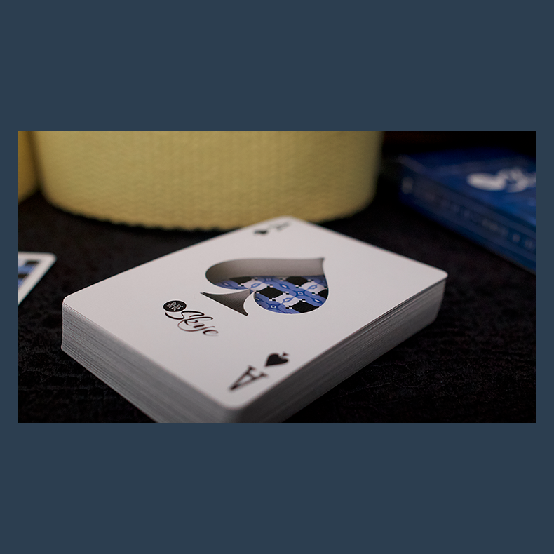 Blue Skye Playing Cards by UK Magic Studios and Victoria Skye