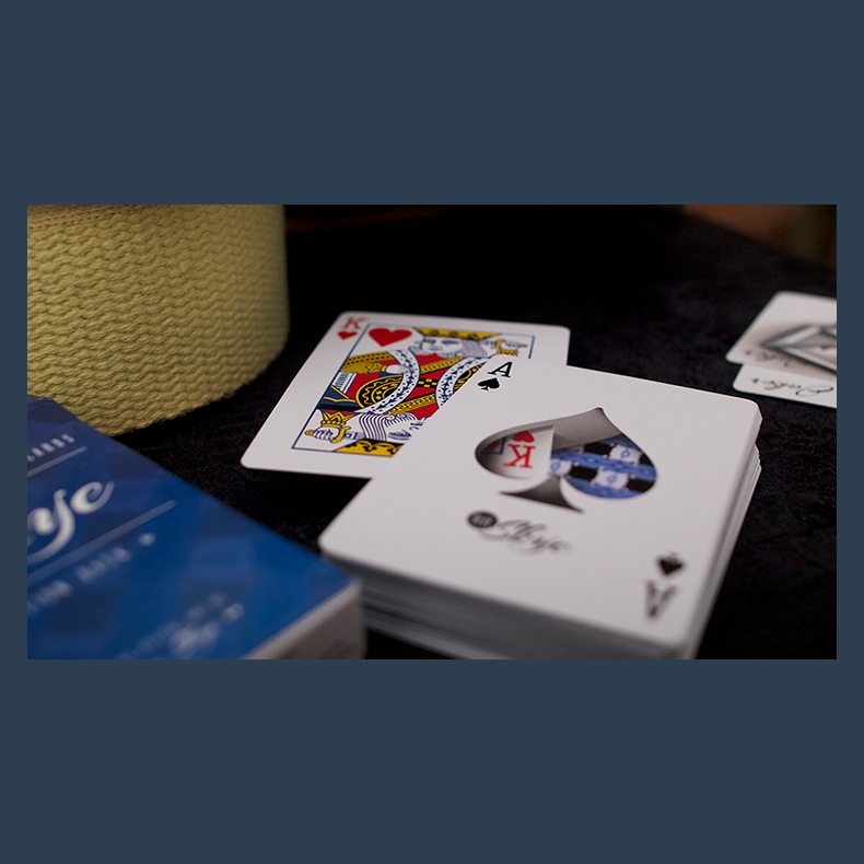 Blue Skye Playing Cards by UK Magic Studios and Victoria Skye