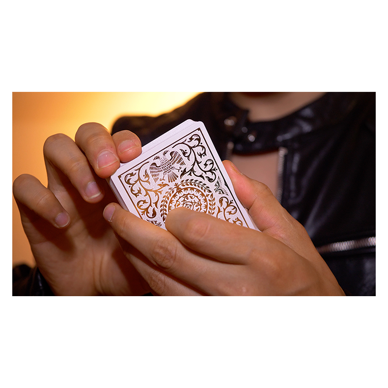 Regalia White Playing Cards by Shin Lim