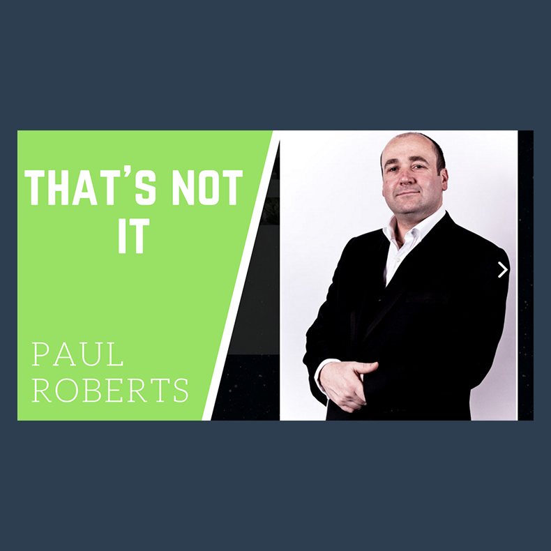 That's Not It by Paul Roberts video DOWNLOAD