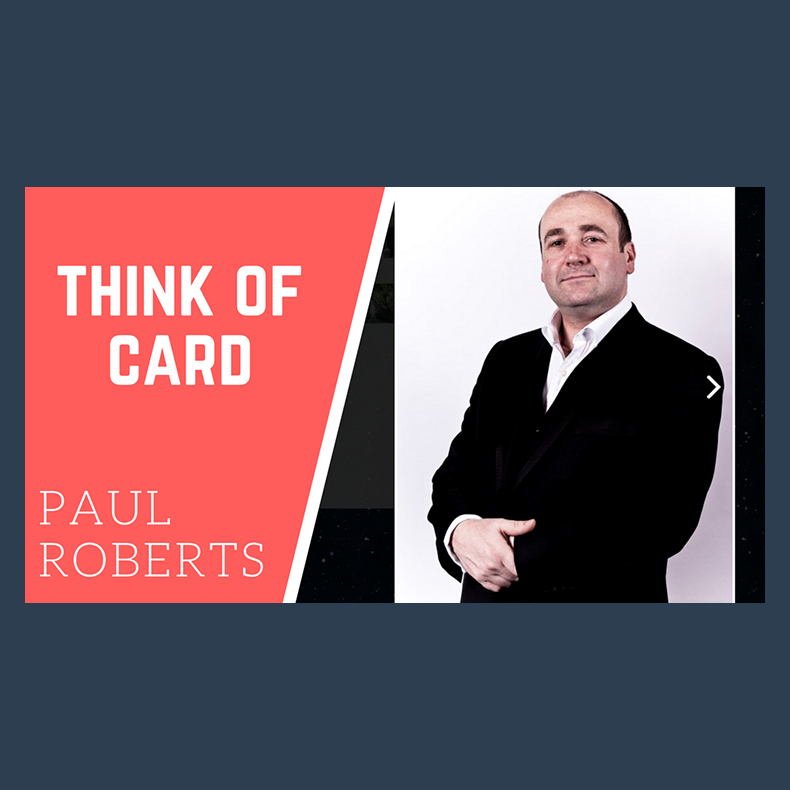 Think of Card by Paul Roberts video DOWNLOAD