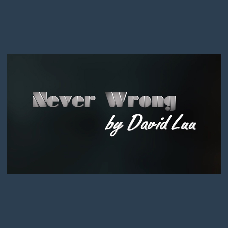 Never Wrong by David Luu video DOWNLOAD