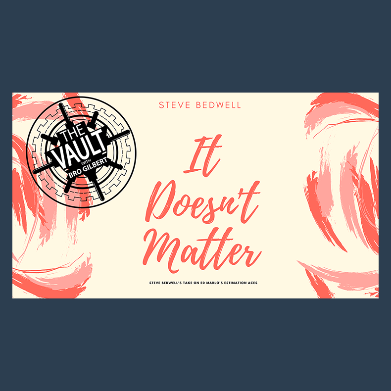 The Vault - It Doesn't Matter by Steve Bedwell video DOWNLOAD