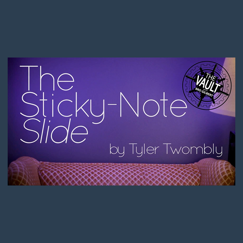 The Vault - The Sticky-Note Slide by Tyler Twombly video DOWNLOAD