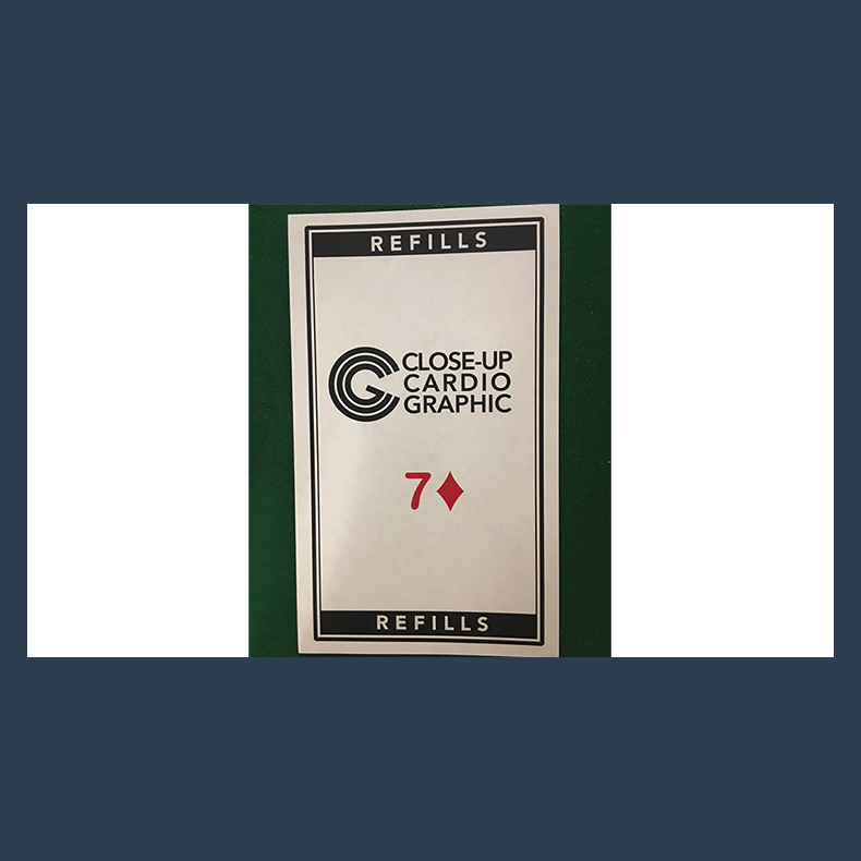 7D Refill Close-up Cardiographic by Martin Lewis