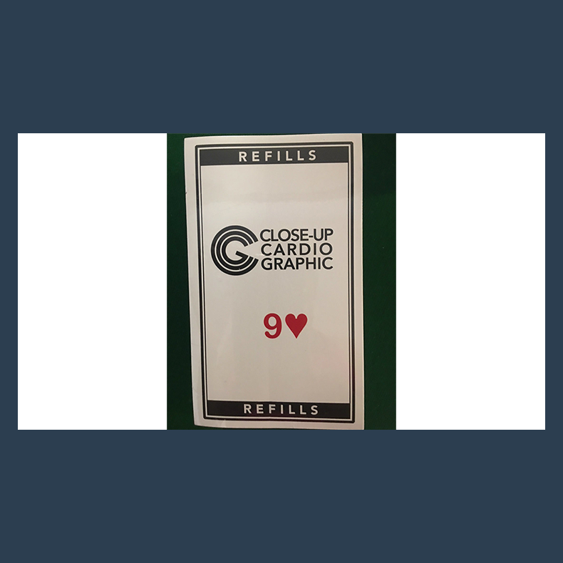 9H Refill Close-up Cardiographic by Martin Lewis