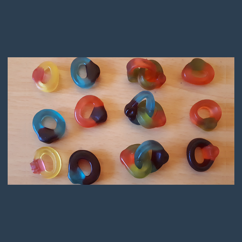 Visible Linking Jelly Sweet Gummy Finger Rings by Jonathan Royle Mixed Media DOWNLOAD