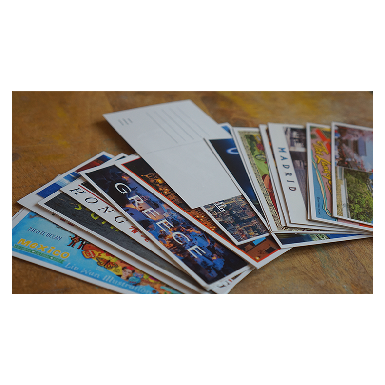 Intuitive Destination by Philip Ryan - (Invisible Deck Postcards)