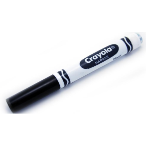 CRAYOLA BROAD LINE MARKER BLACK