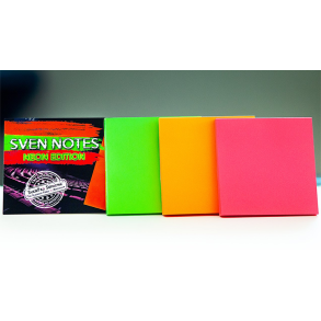 Sven Notes NEON EDITION (3 Neon Sticky Notes Style Pads) 