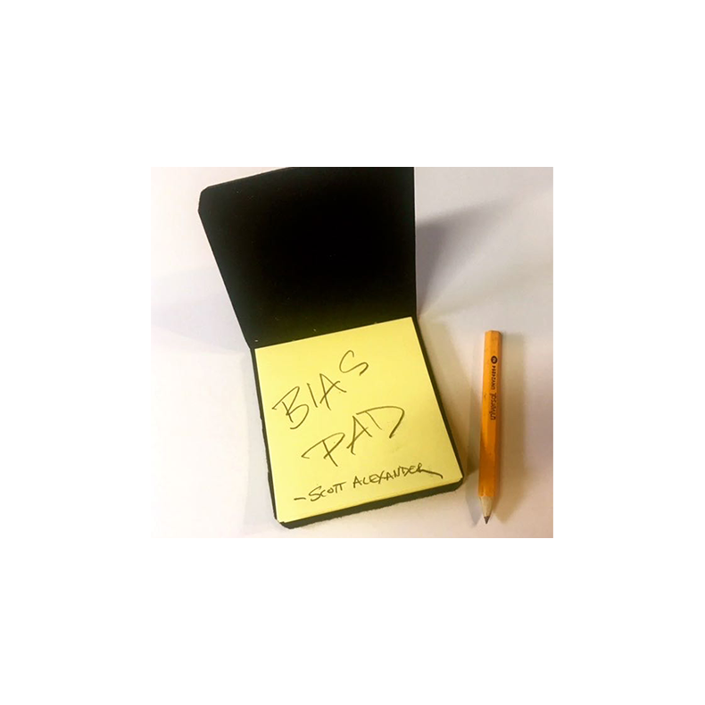 BIAS PAD by Scott Alexander 