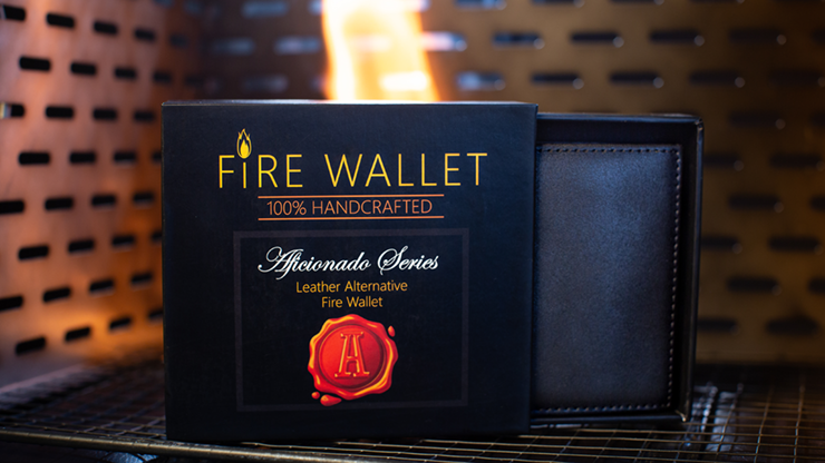 The Aficionado Fire Wallet - Close-up - Klik her - Tryllebutikken.dk
