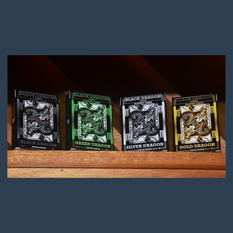 Silver Dragon (Standard Edition) Playing Cards by Craig Maidment