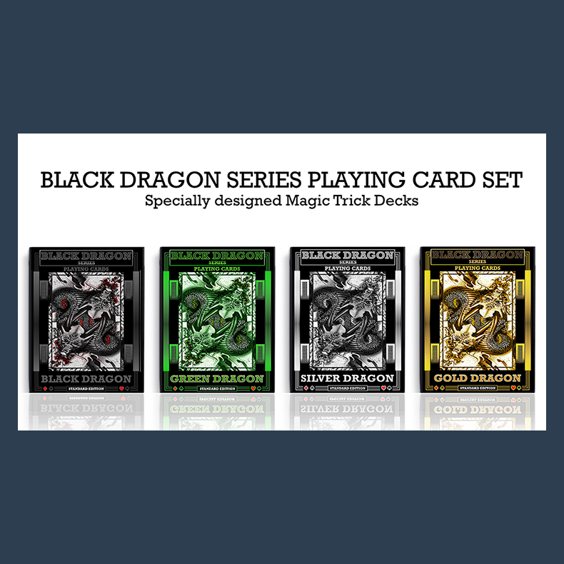 Silver Dragon (Standard Edition) Playing Cards by Craig Maidment