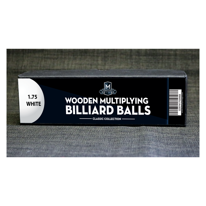 Wooden Billiard Balls by Classic Collections