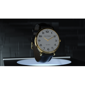 Infinity Watch V3 - Gold Case White Dial / PEN Version