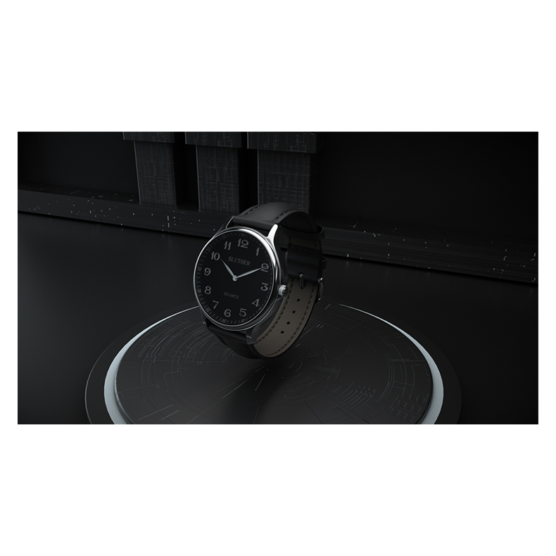 Infinity Watch V3 - Silver Case Black Dial / PEN Version