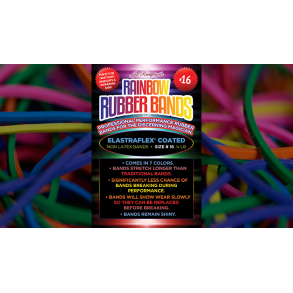 Joe Rindfleisch's SIZE 16 Rainbow Rubber Bands (Combo Pack)