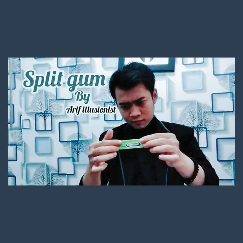 Split Gum by Arif Illusionist video DOWNLOAD