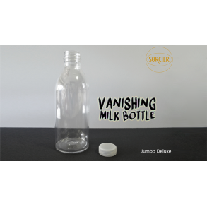 Vanishing Milk Bottle (JUMBO DELUXE) by Sorcier Magic.
