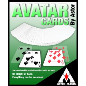 AVATAR CARDS (R�d Bicycle) by Astor Magic