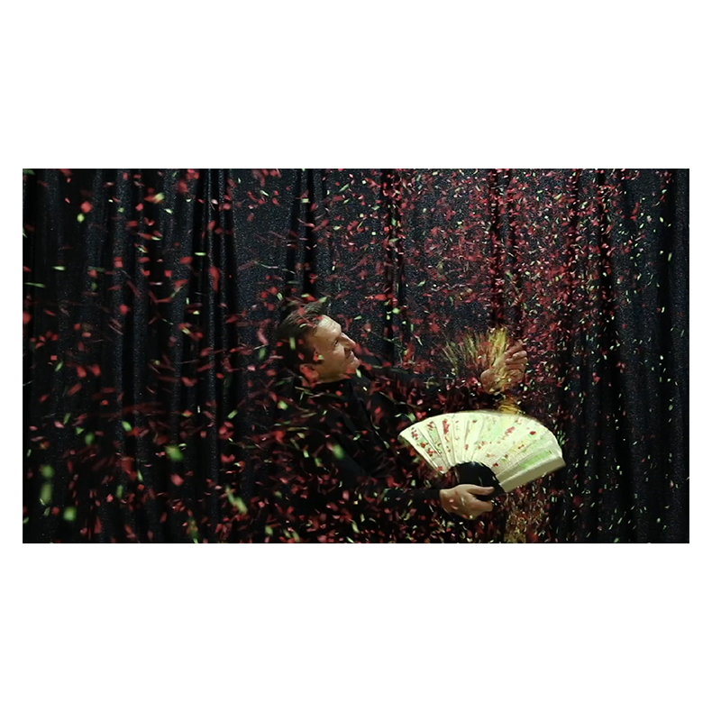 Appearing SnowStorming Fan V2 (Liquid Red) by Victor Voitko