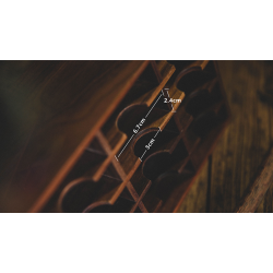 Wooden Playing Cards Cabinet (15 Deck Case) by TCC