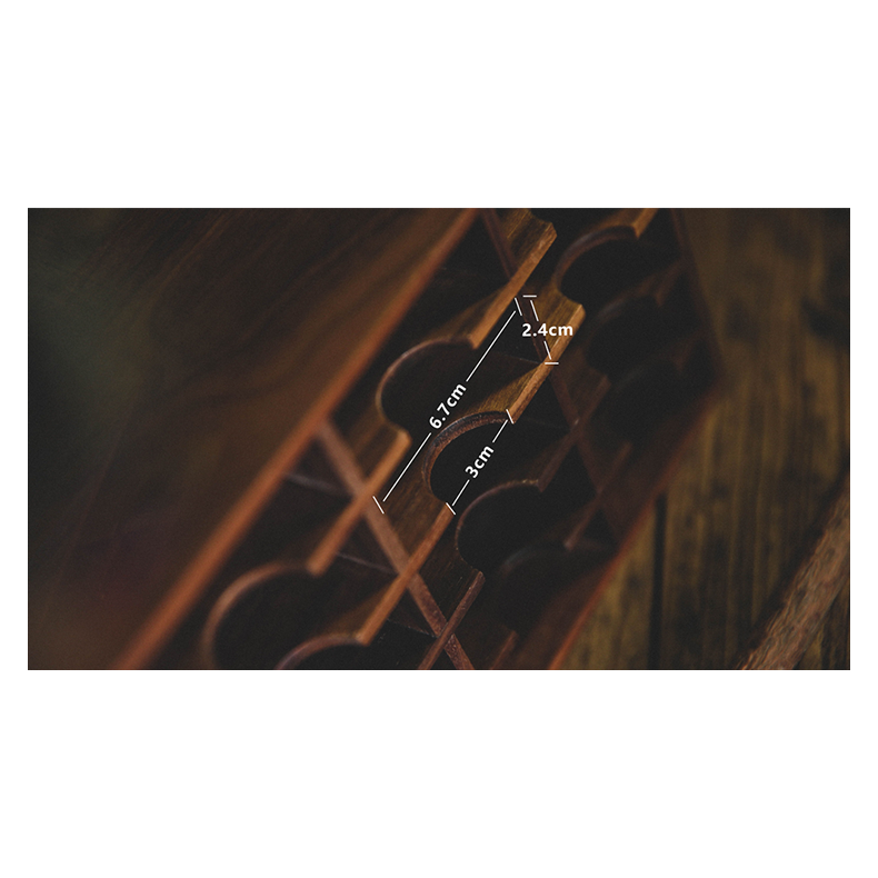 Wooden Playing Cards Cabinet (15 Deck Case) by TCC