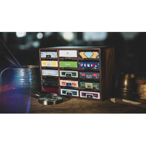 Wooden Playing Cards Cabinet (15 Deck Case) by TCC