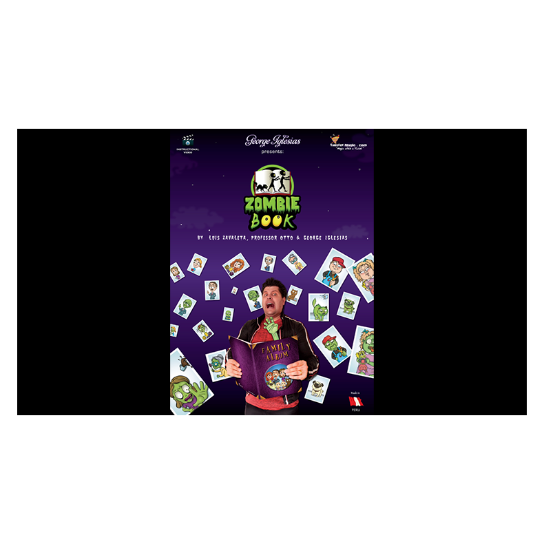 The Zombie Book by Twister Magic