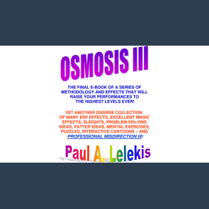 OSMOSIS III - Paul A. Lelekis Mixed Media DOWNLOAD