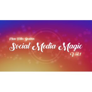 Social Media Magic Volume 1 (DVD and Gimmicks) by Felix Bodden 