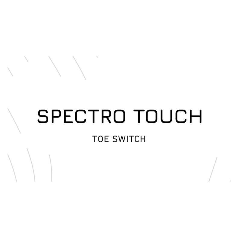 Spectro Touch Toe Switch by Joao Miranda and Pierre Velarde