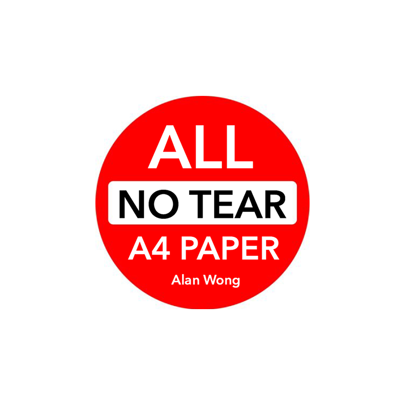 No Tear Pad (Extra Large, 8.5 X 11.5 ") ALL No Tear by Alan Wong