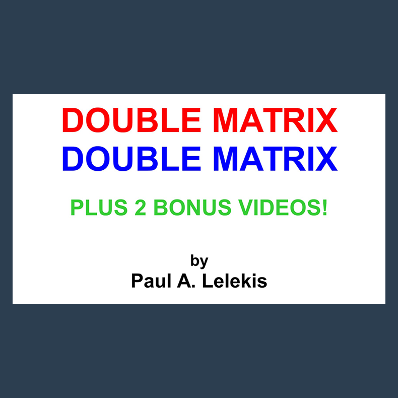 DOUBLE MATRIX by Paul A. Lelekis Mixed Media DOWNLOAD