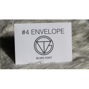 Number 4 Envelope by Blake Vogt