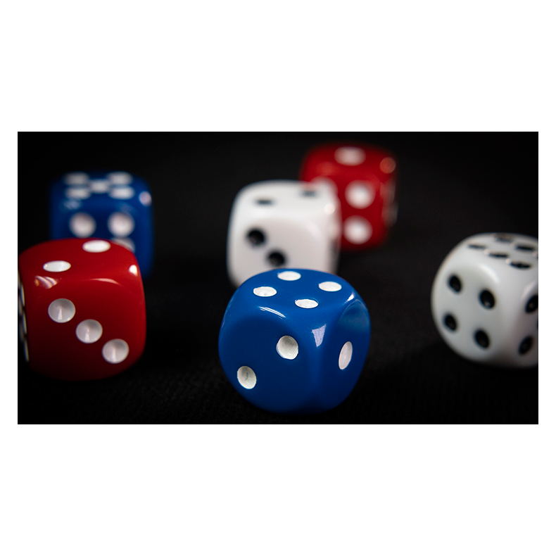 NON GIMMICKED DICE 6 PACK/MIXED by Tony Anverdi